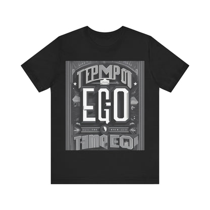 boostlete-mile-by-mile-type-tempo-over-ego-banner-modern-0093 — Unisex Jersey Short Sleeve (B+C 3001)