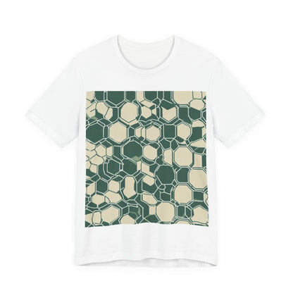 boostlete-iron-intent-pattern-hex-blueprint-0271 — Unisex Jersey Short Sleeve (B+C 3001)