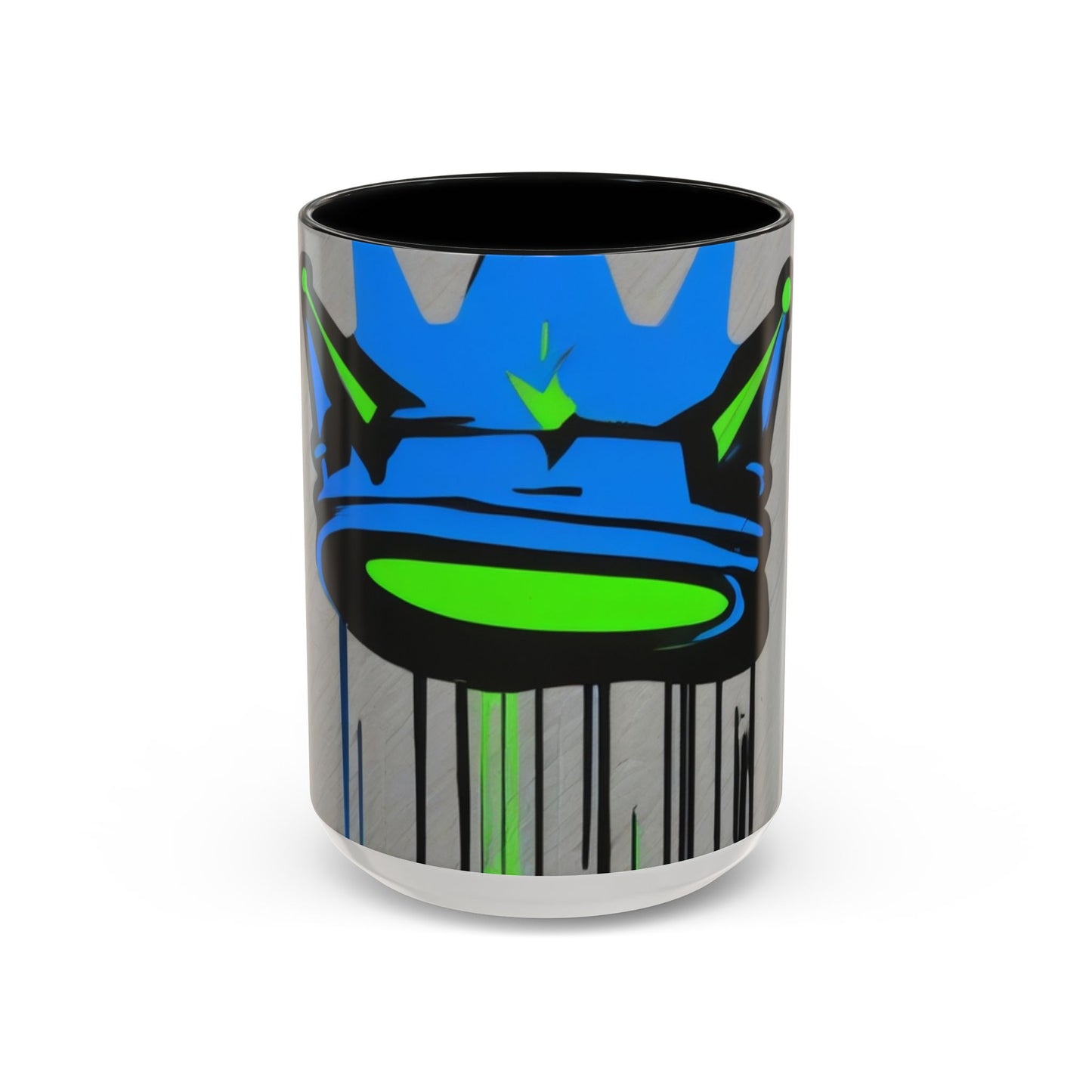 boostlete-mile-by-mile-icon-crown-matte-industrial-0162 — Accent Mug 11oz/15oz