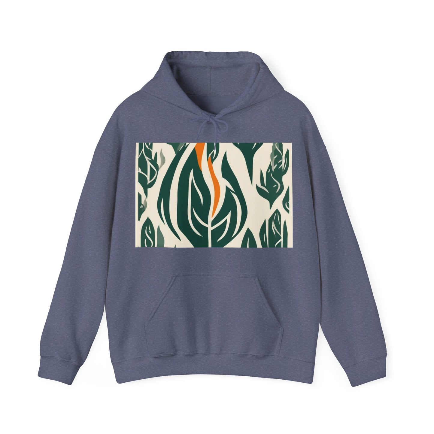 boostlete-boost-mode-icon-flame-high-paper-0854 — Unisex Heavy Blend Hoodie (G18500)