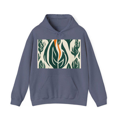 boostlete-boost-mode-icon-flame-high-paper-0854 — Unisex Heavy Blend Hoodie (G18500)