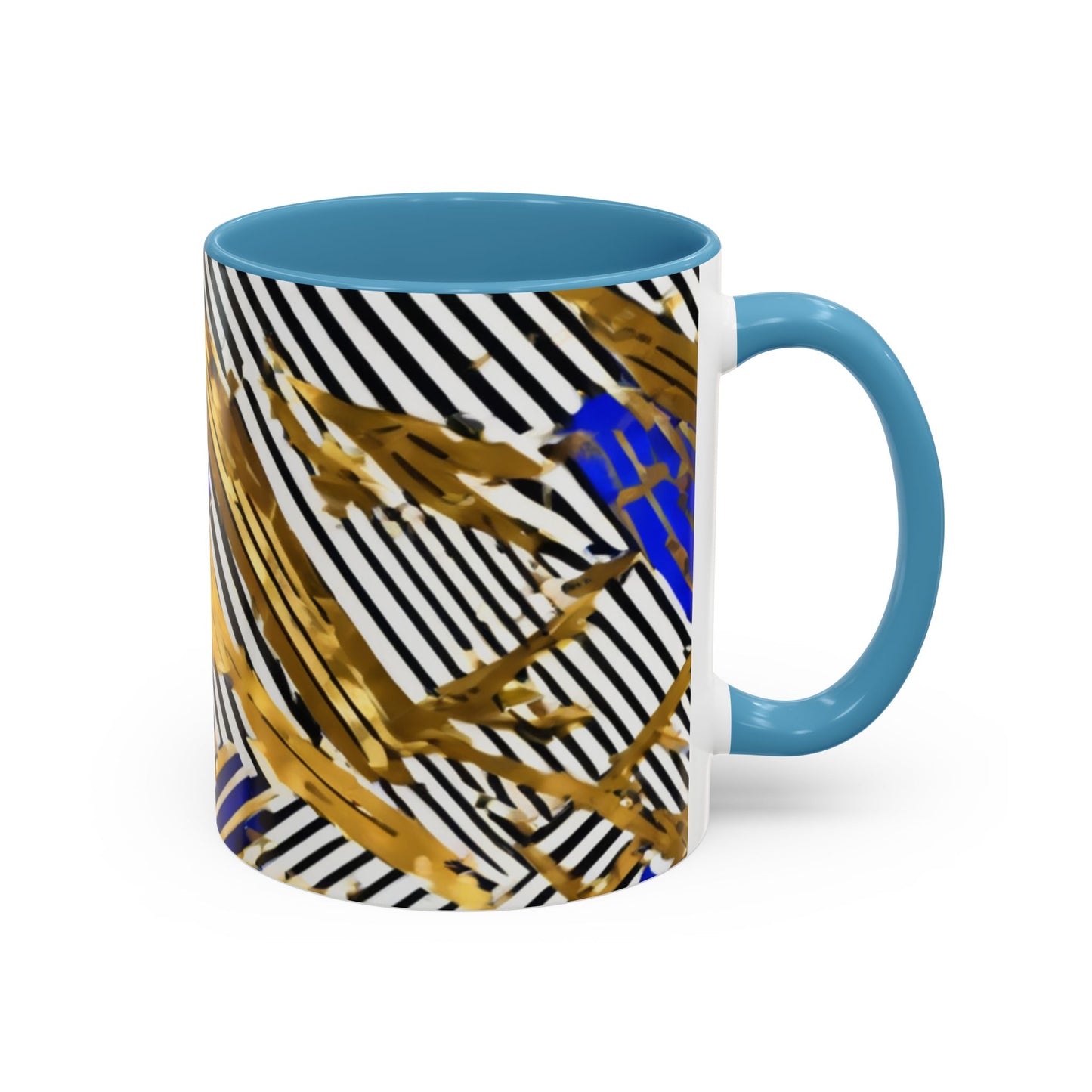boostlete-boost-mode-pattern-diagonal-monoline-0015 — Accent Mug 11oz/15oz
