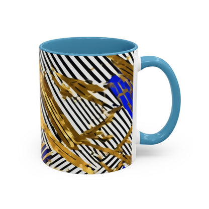 boostlete-boost-mode-pattern-diagonal-monoline-0015 — Accent Mug 11oz/15oz