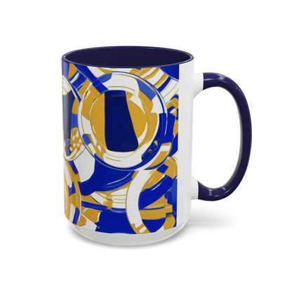 boostlete-field-day-icon-barbell-grainy-line-art-0906 — Accent Mug 11/15oz