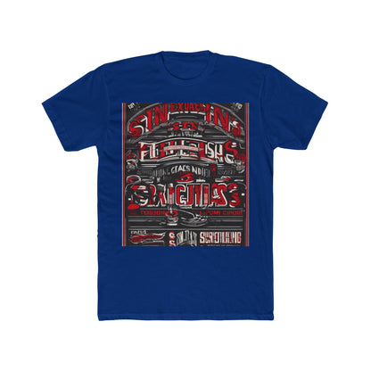 boostlete-iron-intent-type-sin-excusas-arc-retro-0157 — Unisex Cotton Crew Tee (NL 3600)