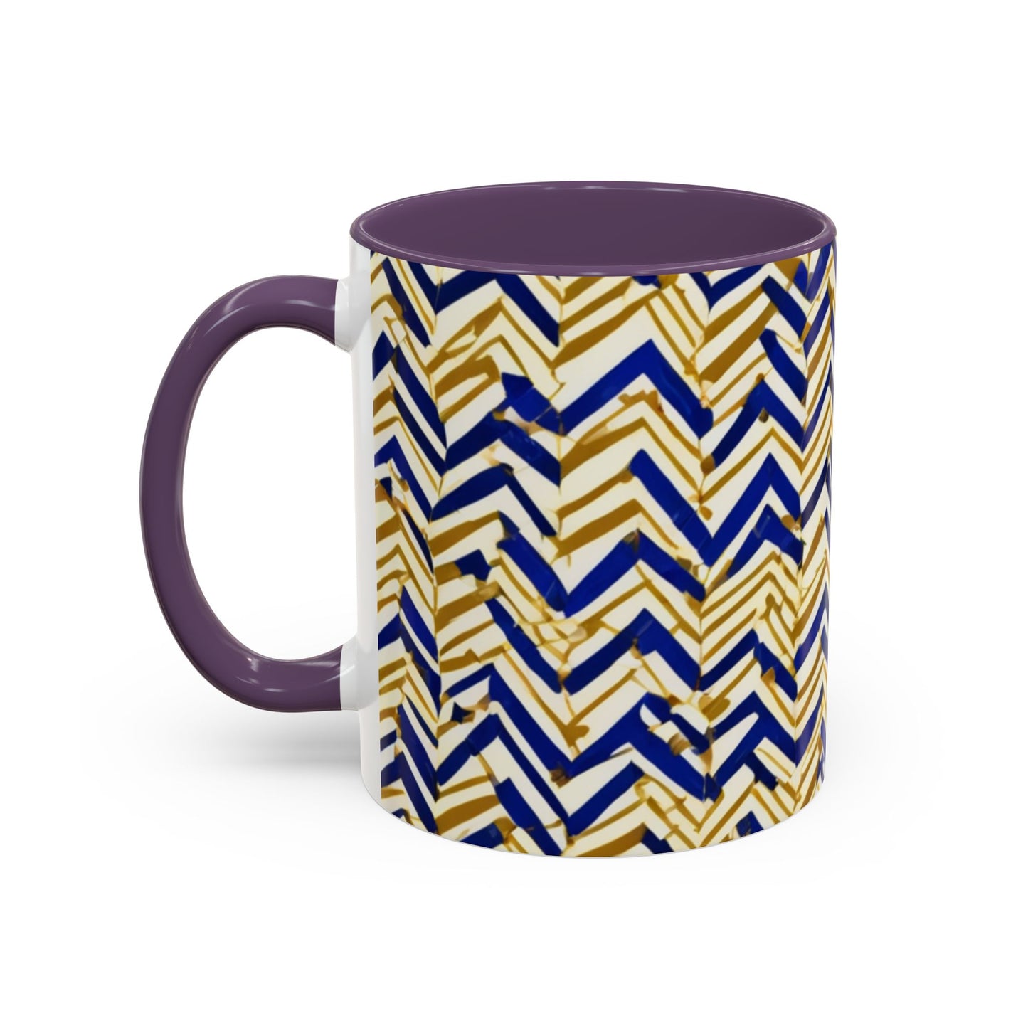boostlete-boost-mode-pattern-ekg-line-art-0091 — Accent Mug 11oz/15oz
