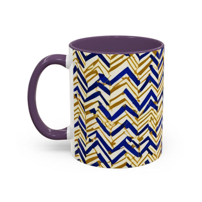 boostlete-boost-mode-pattern-ekg-line-art-0091 — Accent Mug 11oz/15oz