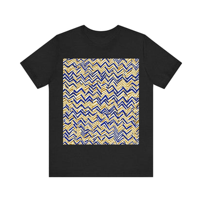 boostlete-boost-mode-pattern-ekg-line-art-0091 — Unisex Jersey Short Sleeve (B+C 3001)
