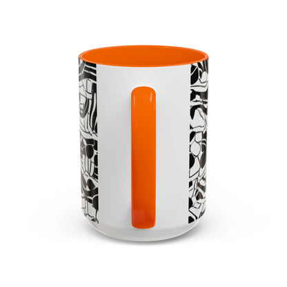 boostlete-rise-grind-pattern-dotted-line-art-0483 — Accent Mug 11/15oz