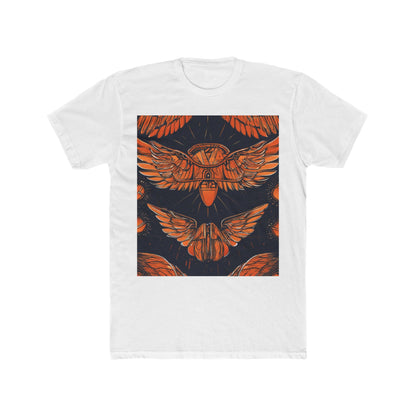 boostlete-field-day-icon-wings-soft-geometric-0298 — Unisex Cotton Crew Tee (NL 3600)