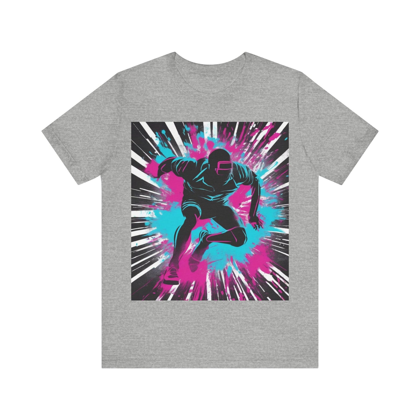 boostlete-recovery-progress-scene-sprinter-chalk-bold-0220 — Unisex Jersey Short Sleeve (B+C 3001)