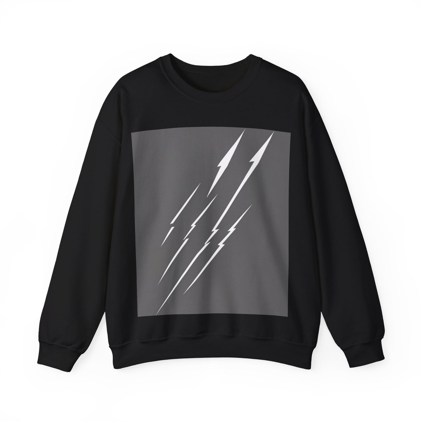 boostlete-boost-mode-icon-lightning-soft-industrial-0446 — Unisex Heavy Blend Crewneck (G18000)
