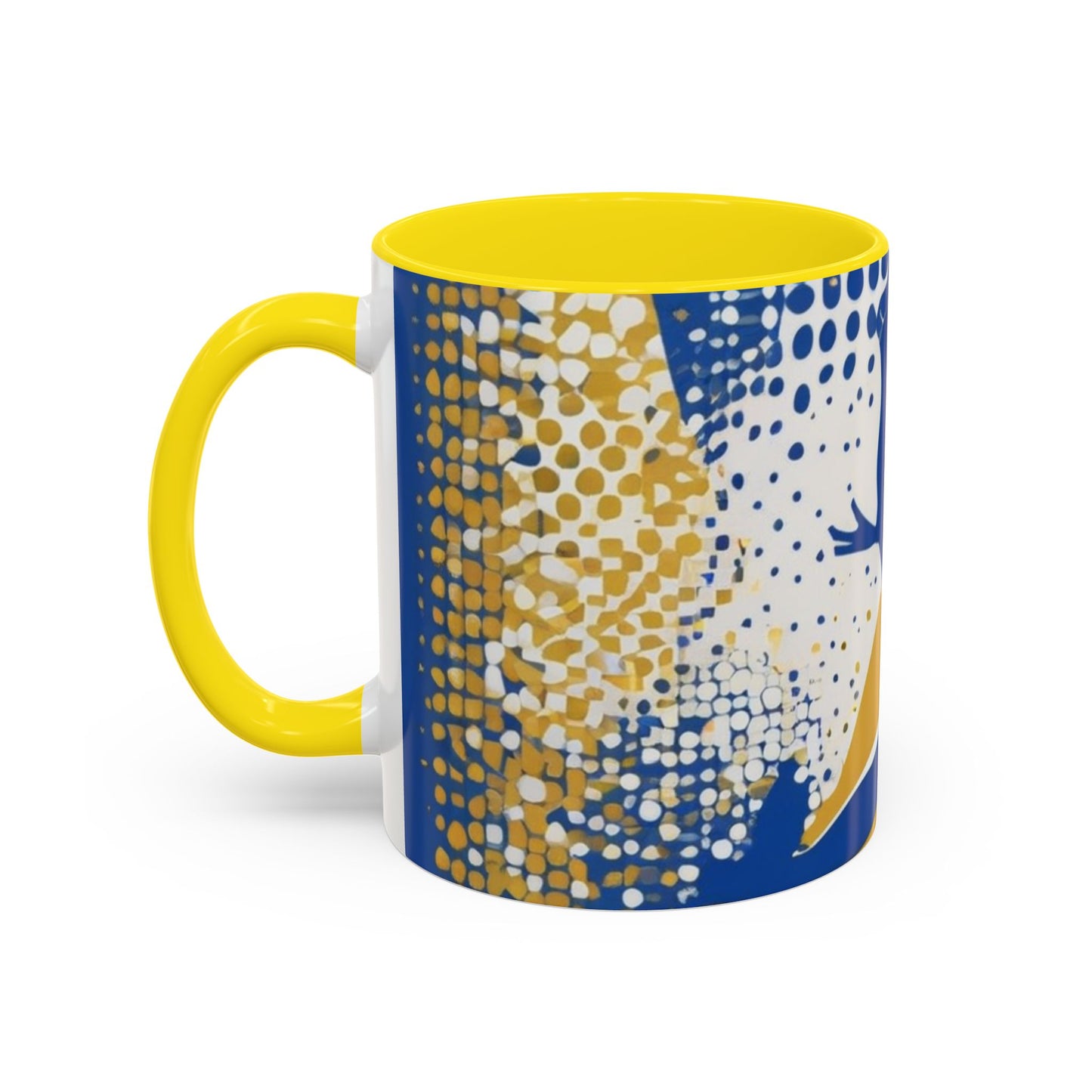 boostlete-field-day-icon-swimmer-halftone-paper-0246 — Accent Mug 11oz/15oz