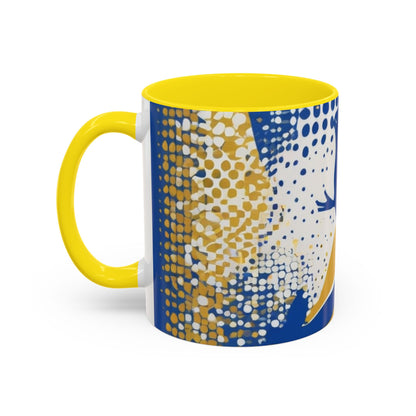 boostlete-field-day-icon-swimmer-halftone-paper-0246 — Accent Mug 11oz/15oz