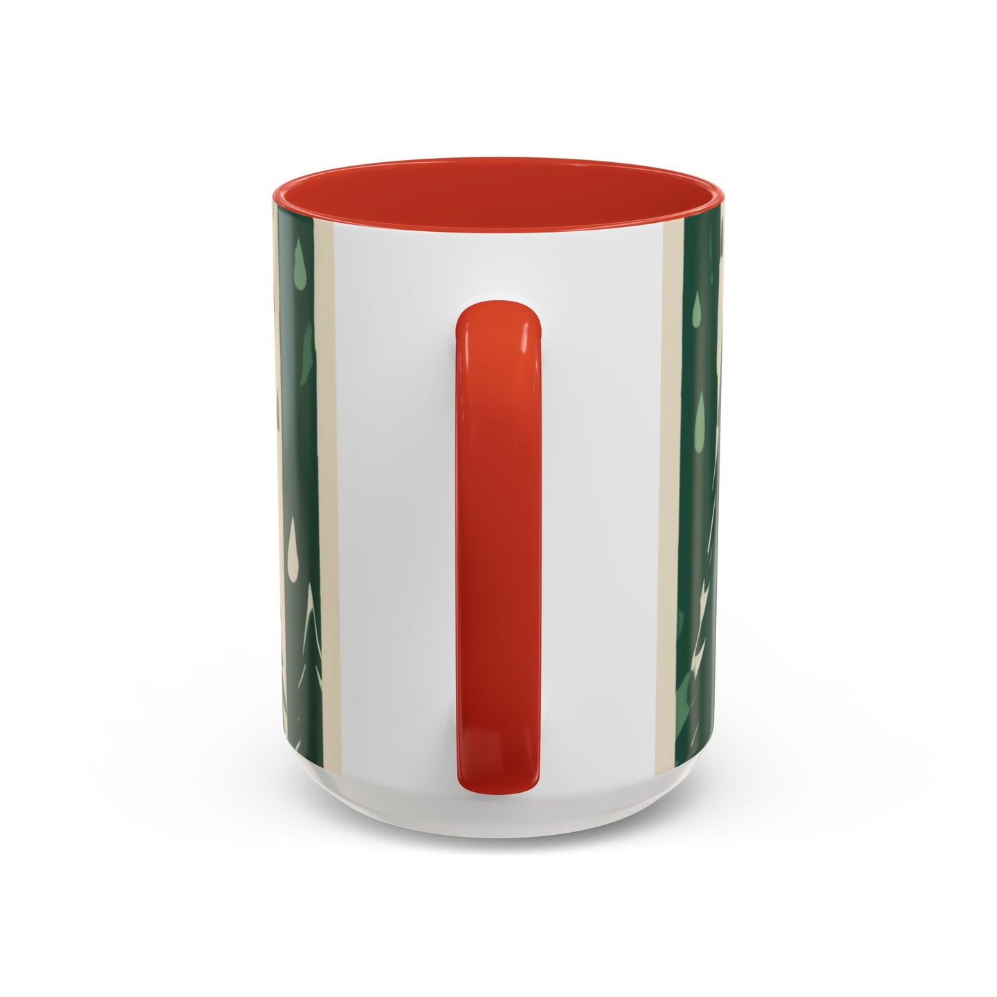 boostlete-quiet-power-icon-water-glitch-retro-0186 — Accent Mug 11oz/15oz