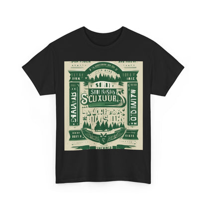 boostlete-rise-grind-type-sin-excusas-banner-monoline-0097 — Unisex Heavy Cotton Tee (Gildan 5000)