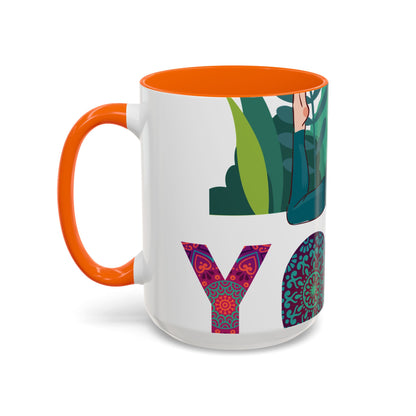 Yoga (41) — Accent Mug 11oz/15oz