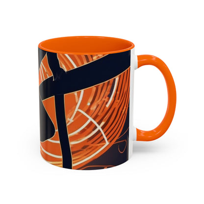 boostlete-iron-intent-scene-hurdler-neon-modern-0264 — Accent Mug 11oz/15oz