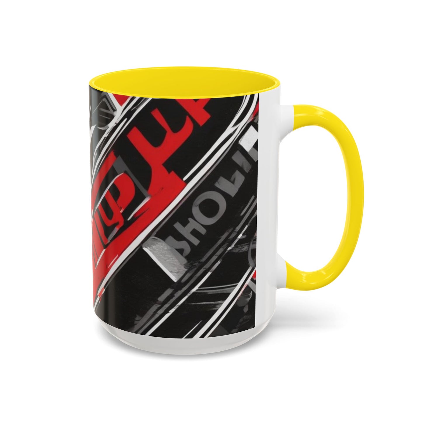 boostlete-recovery-progress-type-show-up-diagonal-paper-0109 — Accent Mug 11oz/15oz
