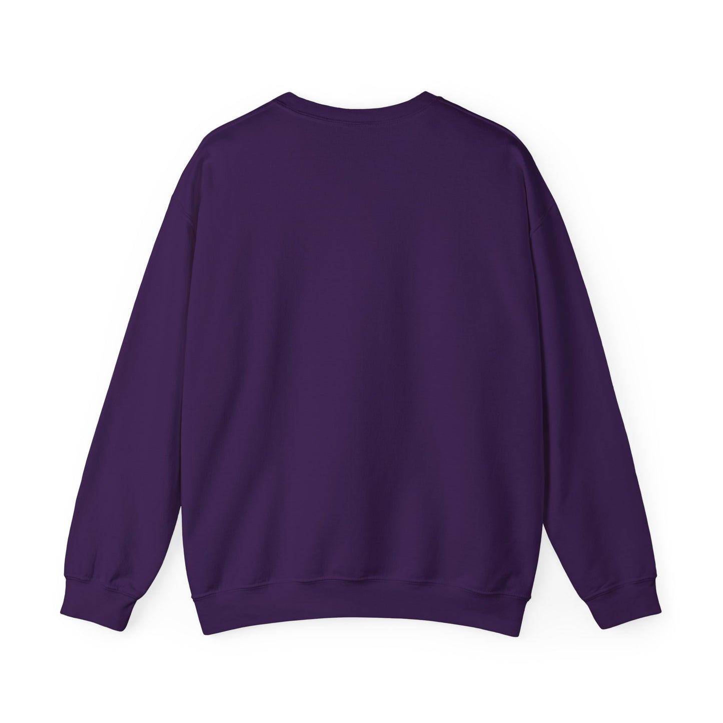 boostlete-am-crew-scene-hurdler-halftone-badge-0956 — Unisex Heavy Blend Crewneck (G18000)