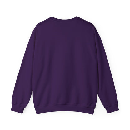 boostlete-am-crew-scene-hurdler-halftone-badge-0956 — Unisex Heavy Blend Crewneck (G18000)