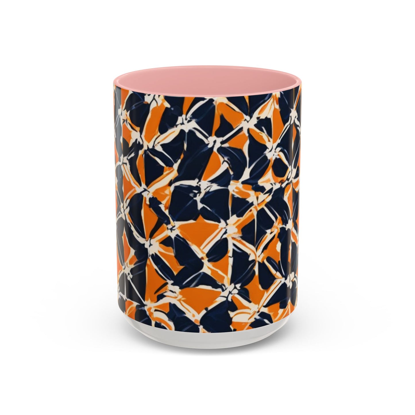 boostlete-headspace-pattern-plate-number-badge-0387 — Accent Mug 11/15oz