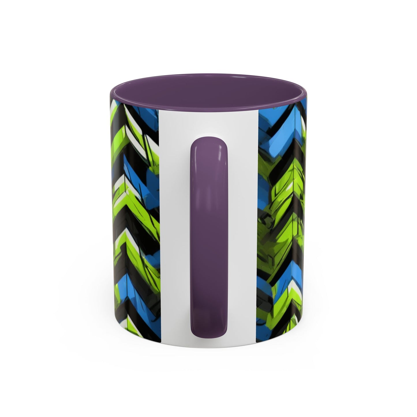 boostlete-rise-grind-pattern-chevron-isometric-0195 — Accent Mug 11oz/15oz