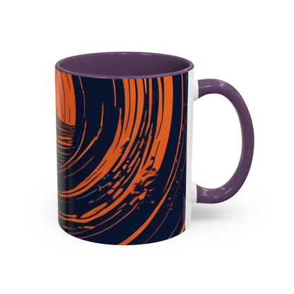 boostlete-rise-grind-icon-sunrise-speed-line-art-0202 — Accent Mug 11oz/15oz
