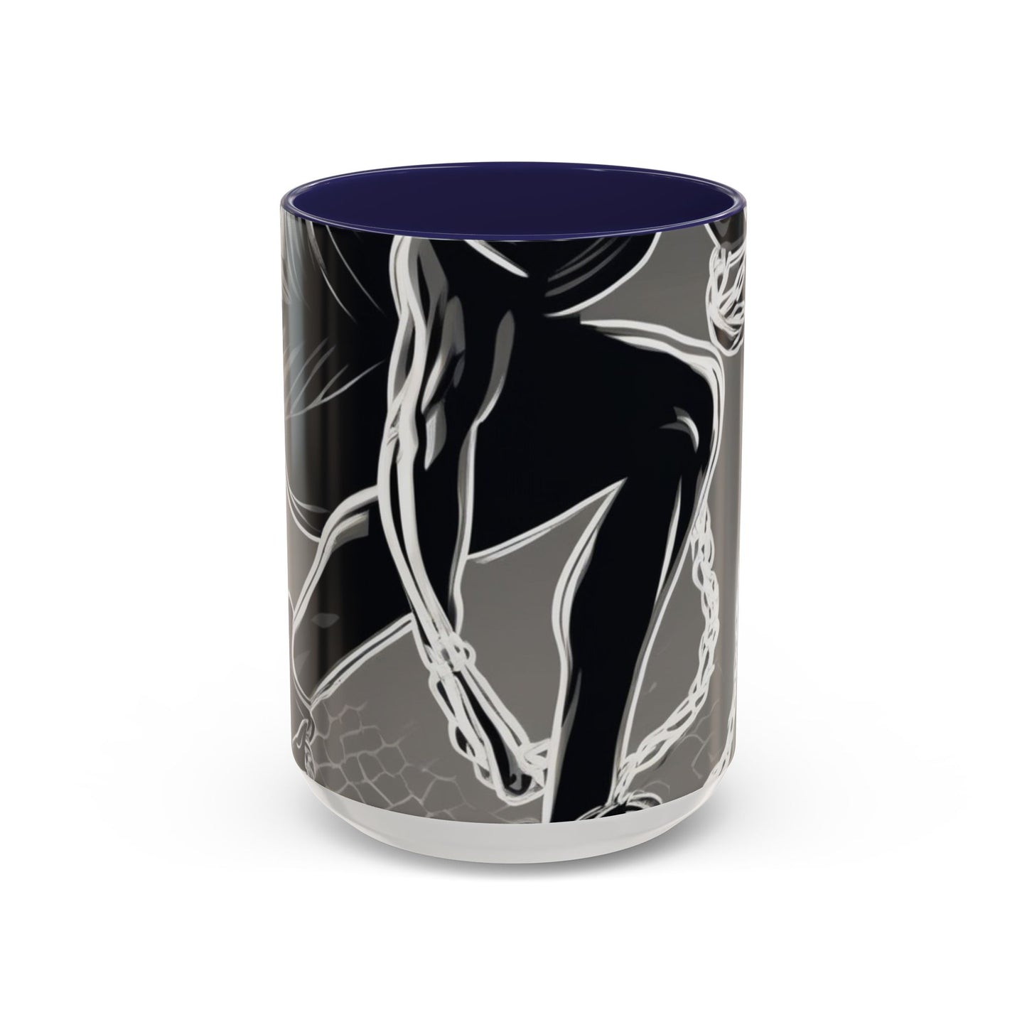 boostlete-recovery-progress-scene-runner-halftone-engraved-0068 — Accent Mug 11oz/15oz