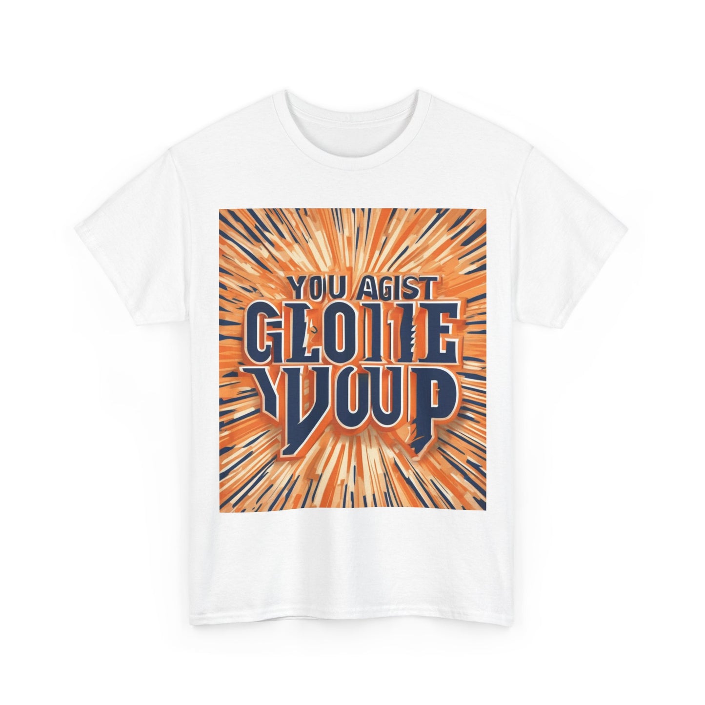 boostlete-rise-grind-type-you-against-you-split-modern-0145 — Unisex Heavy Cotton Tee (Gildan 5000)