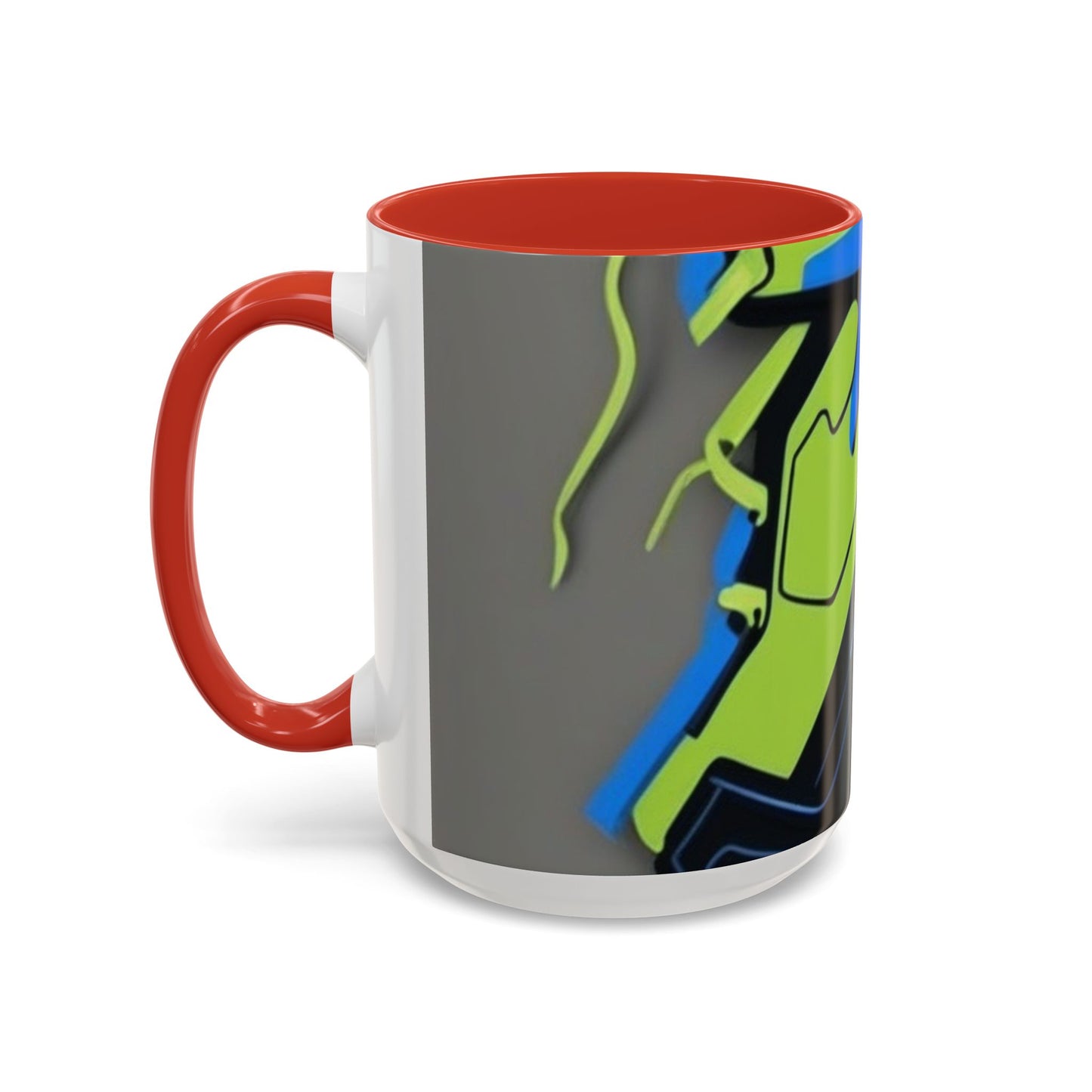 boostlete-quiet-power-icon-sneaker-duotone-paper-0066 — Accent Mug 11oz/15oz