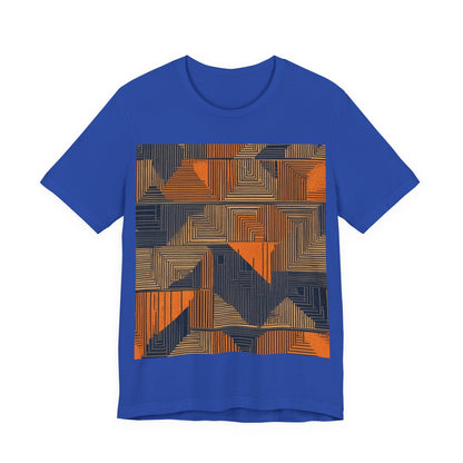 boostlete-field-day-pattern-stair-steps-geometric-0055 — Unisex Jersey Short Sleeve (B+C 3001)