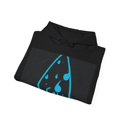 boostlete-iron-intent-icon-water-grainy-vector-0762 — Unisex Heavy Blend Hoodie (G18500)