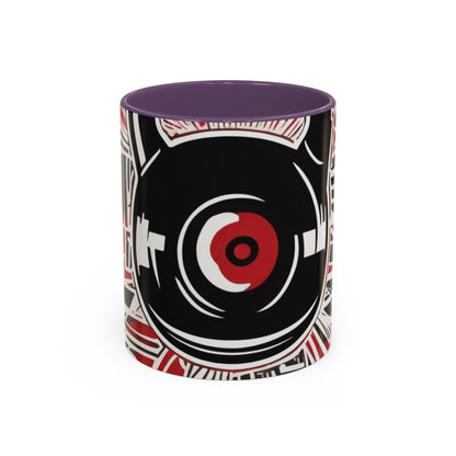 boostlete-recovery-progress-icon-kettlebell-outline-industrial-0366 — Accent Mug 11oz/15oz