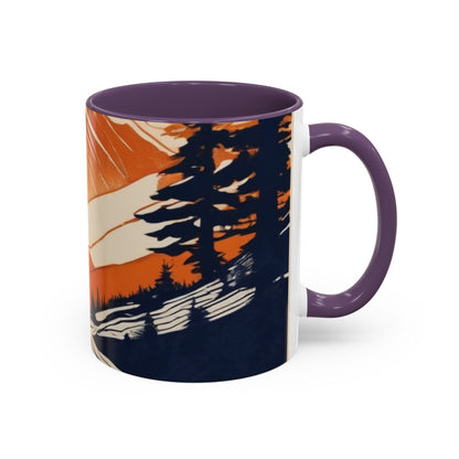 boostlete-iron-intent-scene-trail-glitch-badge-0100 — Accent Mug 11oz/15oz