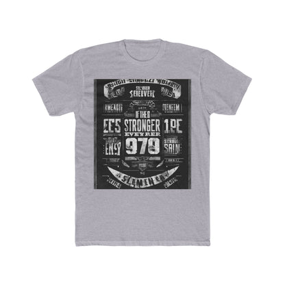 boostlete-rise-grind-type-stronger-every-rep-big-blueprint-0153 — Unisex Cotton Crew Tee (NL 3600)