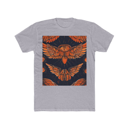 boostlete-field-day-icon-wings-soft-geometric-0298 — Unisex Cotton Crew Tee (NL 3600)