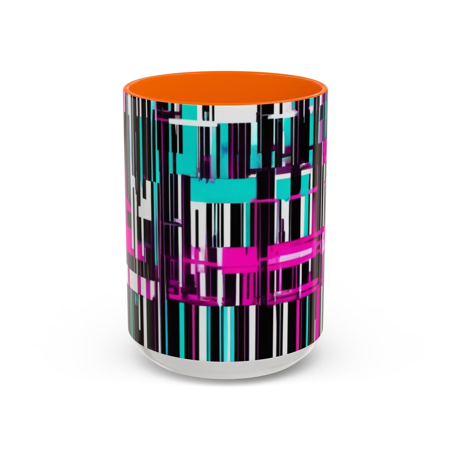 boostlete-am-crew-pattern-barcode-bold-0023 — Accent Mug 11oz/15oz