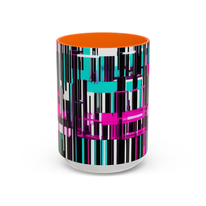 boostlete-am-crew-pattern-barcode-bold-0023 — Accent Mug 11oz/15oz