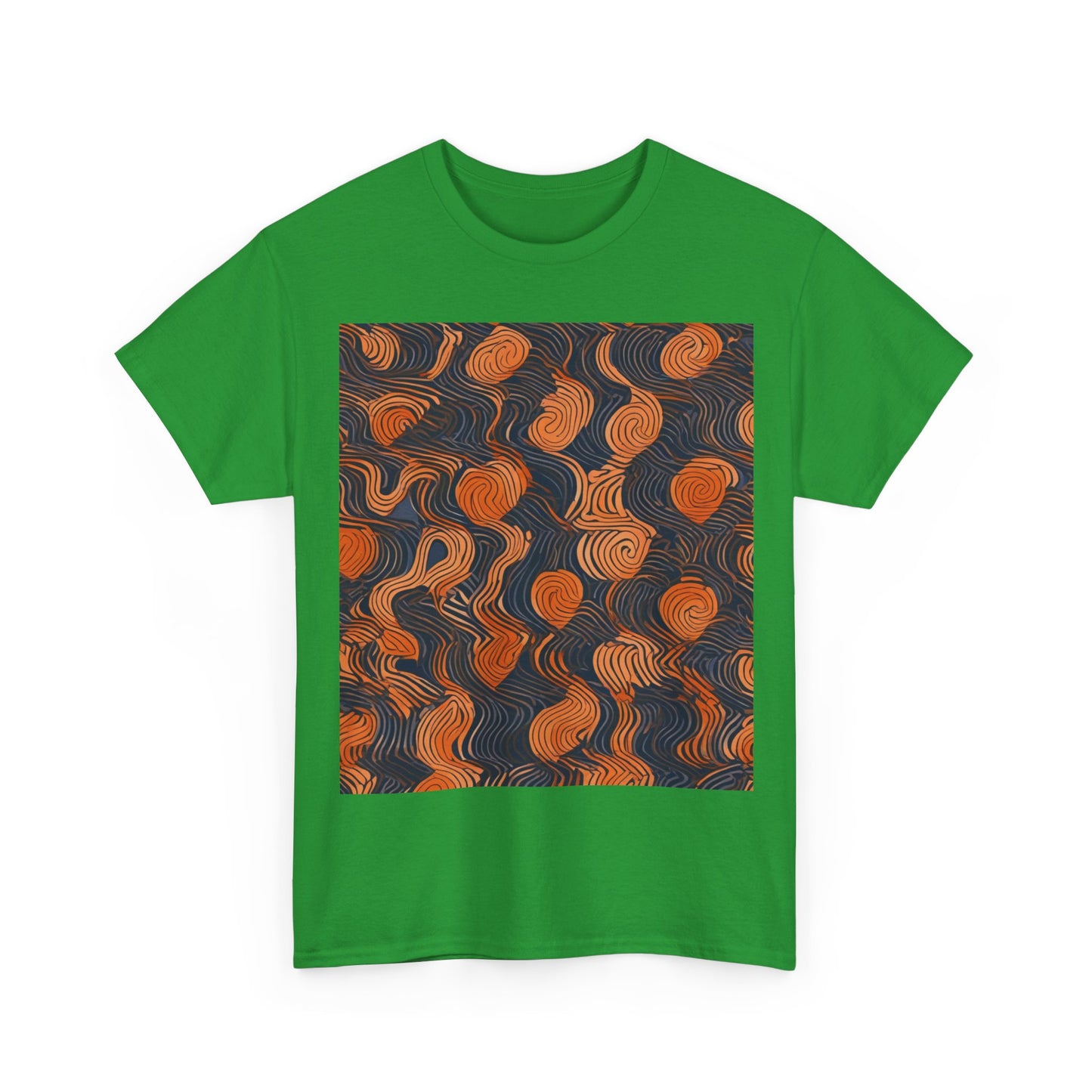 boostlete-iron-intent-pattern-topographic-engraved-0019 — Unisex Heavy Cotton Tee (Gildan 5000)