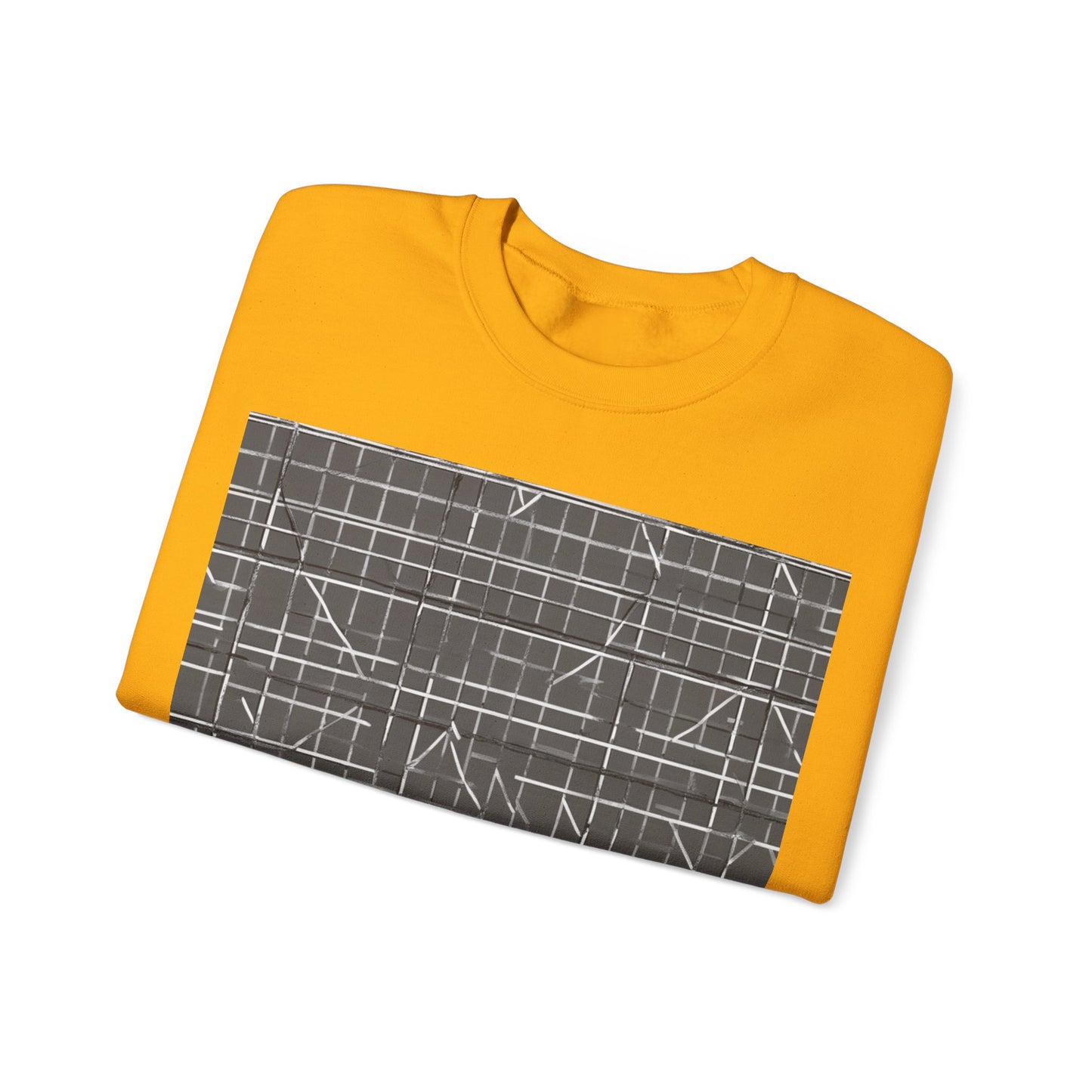 boostlete-rise-grind-pattern-plate-number-monoline-0291 — Unisex Heavy Blend Crewneck Sweatshirt (Gildan)