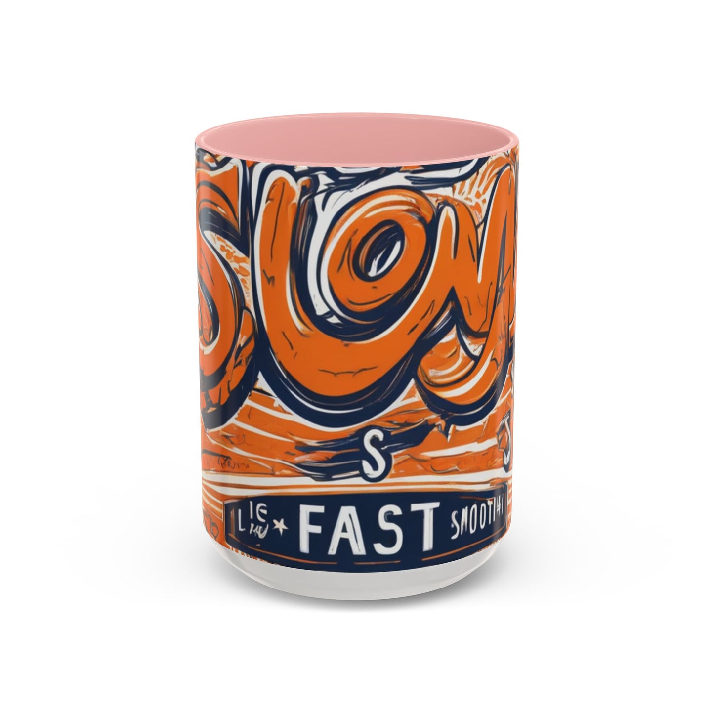 boostlete-rise-grind-type-slow-is-smooth-smooth-is-fast-outline-over-solid-engraved-0025 — Accent Mug 11oz/15oz