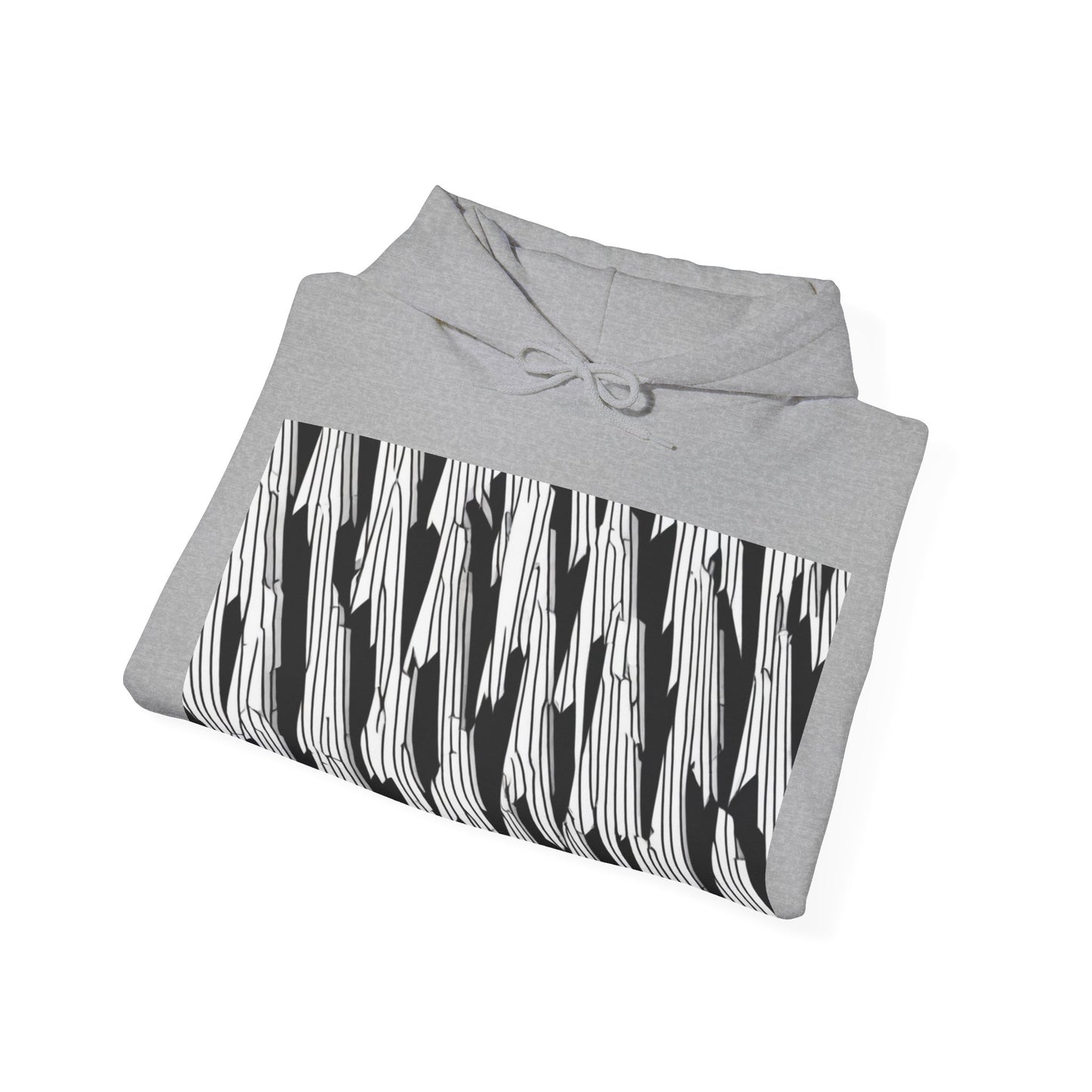 boostlete-iron-intent-pattern-micro-isometric-0199 — Unisex Heavy Blend Hooded Sweatshirt (Gildan)