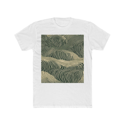 boostlete-rise-grind-pattern-topographic-modern-0403 — Unisex Cotton Crew Tee (NL 3600)