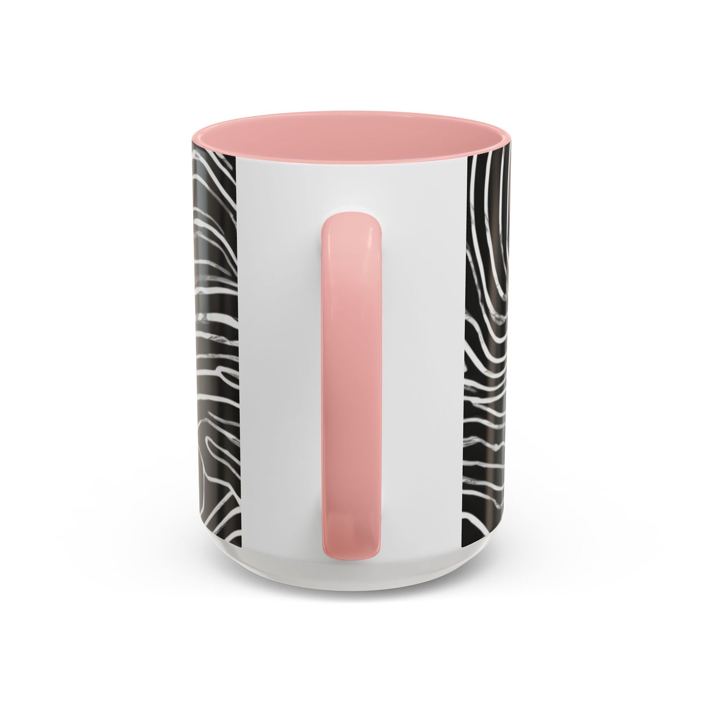 boostlete-field-day-pattern-topographic-badge-0307 — Accent Mug 11oz/15oz