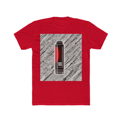 boostlete-rise-grind-icon-battery-motion-badge-0266 — Unisex Cotton Crew Tee (NL 3600)