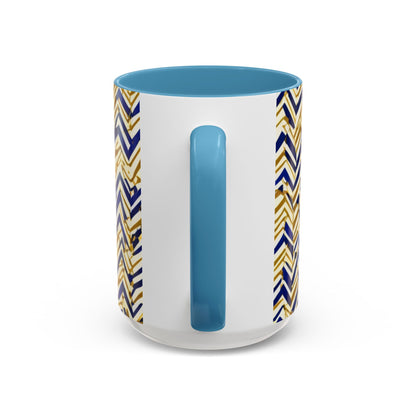 boostlete-boost-mode-pattern-ekg-line-art-0091 — Accent Mug 11oz/15oz