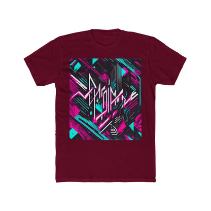 boostlete-recovery-progress-type-momentum-over-mood-diagonal-vector-0213 — Unisex Cotton Crew Tee (NL 3600)