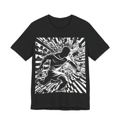 boostlete-field-day-scene-sprinter-halftone-athletic-0248 — Unisex Jersey Short Sleeve (B+C 3001)