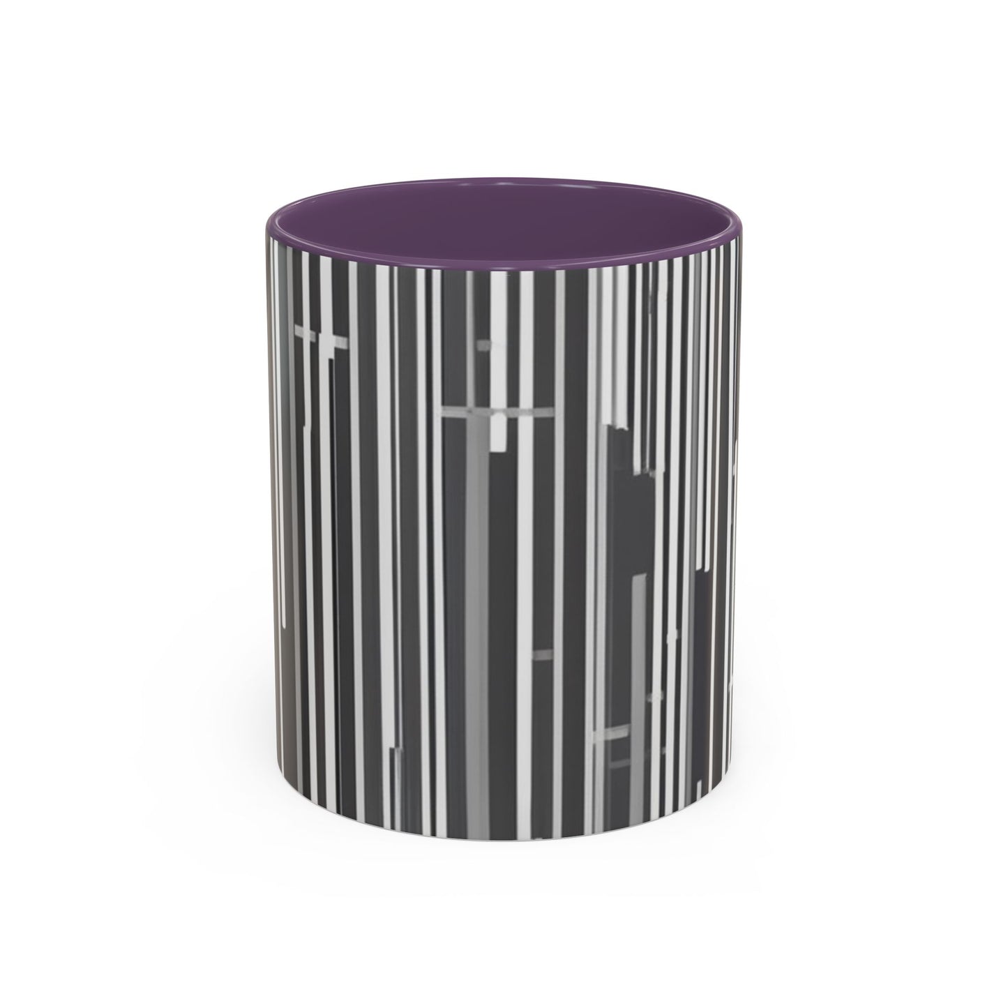 boostlete-boost-mode-pattern-barcode-blueprint-0463 — Accent Mug 11/15oz